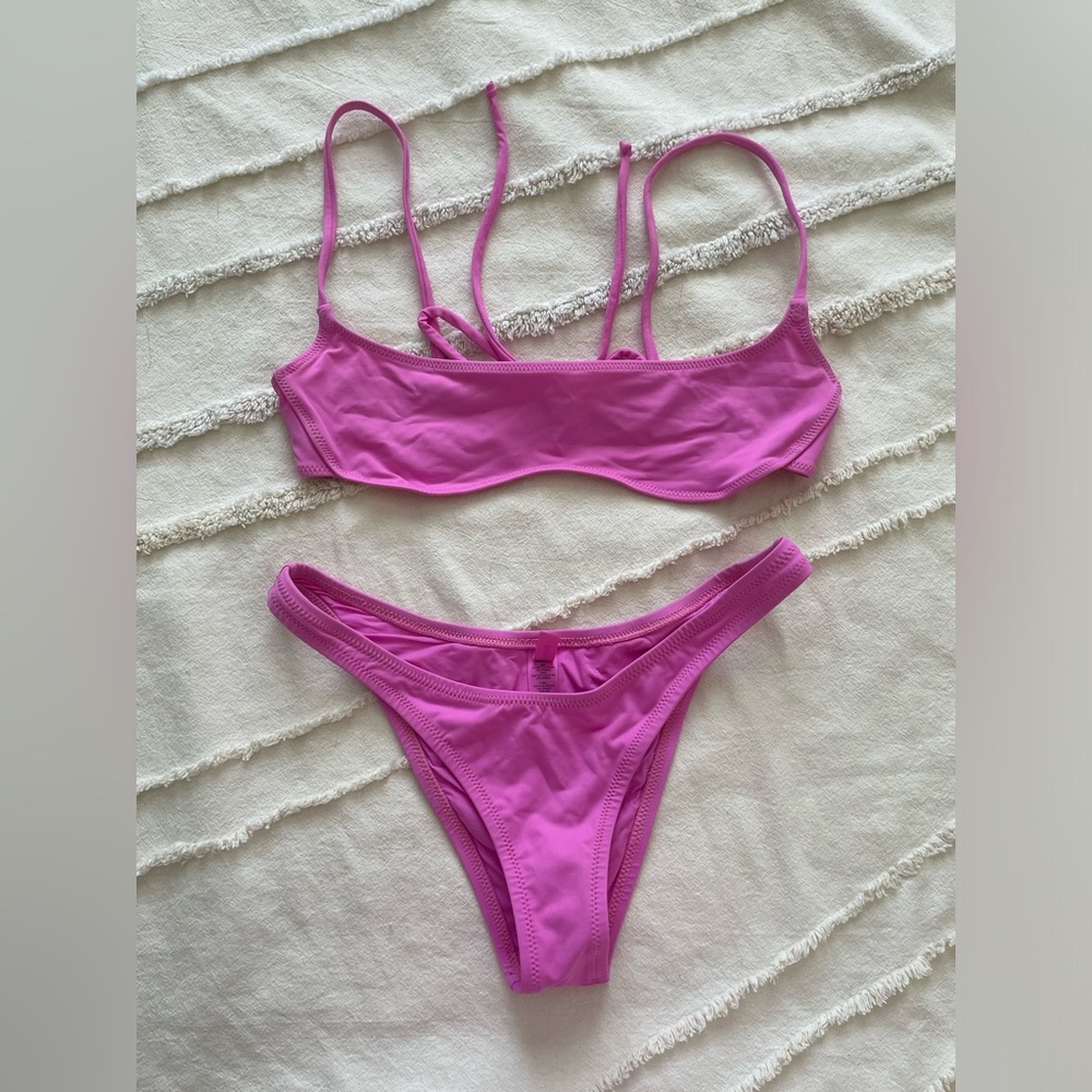 Skims Neon Orchid Bikini